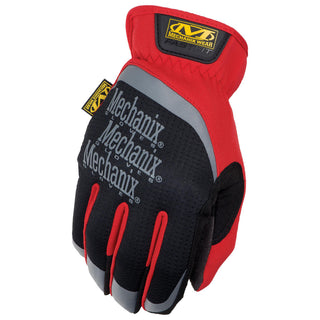 Medium Red Leather Field Work Gloves - Mechanix Wear MFF-02-009