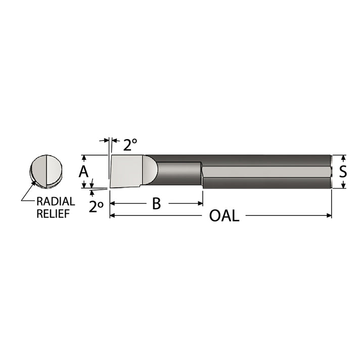 Boring Bars - Scientific Cutting Tools BB62A