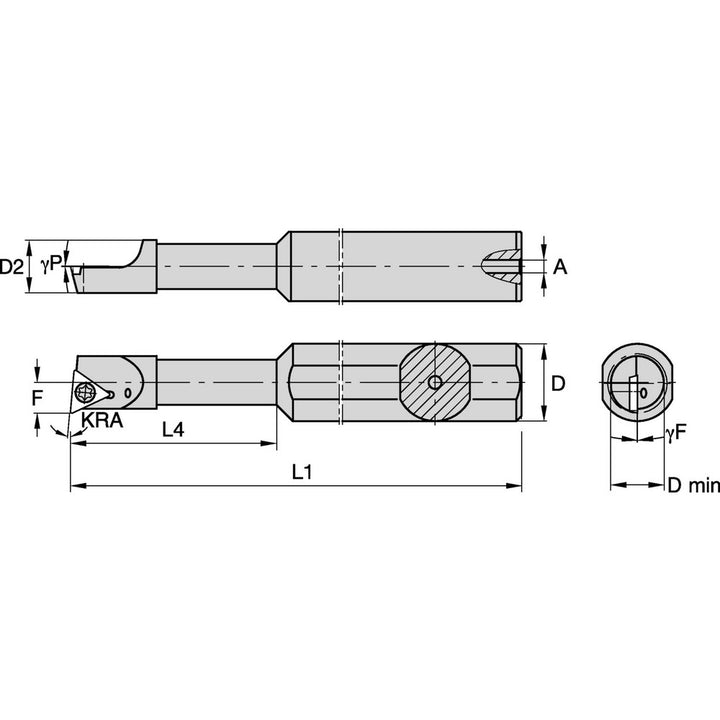 Indexable Boring - Widia 2830329