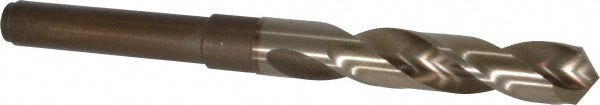 39/64" Cobalt Reduced Shank Drill Bit, Coated, 118° point - Chicago-Latrobe 53439