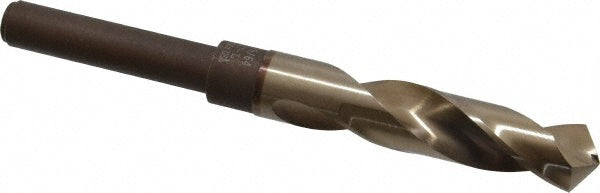 45/64" Cobalt Reduced Shank Drill Bit, Coated, 118° point - Chicago-Latrobe 53445
