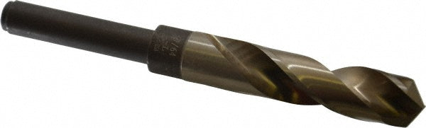 47/64" Cobalt Reduced Shank Drill Bit, Coated, 118° point - Chicago-Latrobe 53447