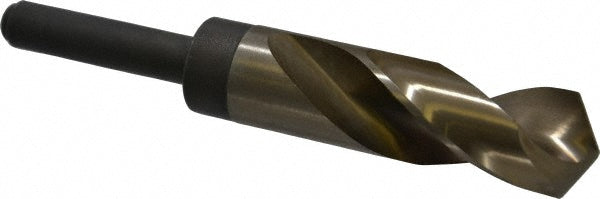 1" Cobalt Reduced Shank Drill Bit, Coated, 118° point - Chicago-Latrobe 53464