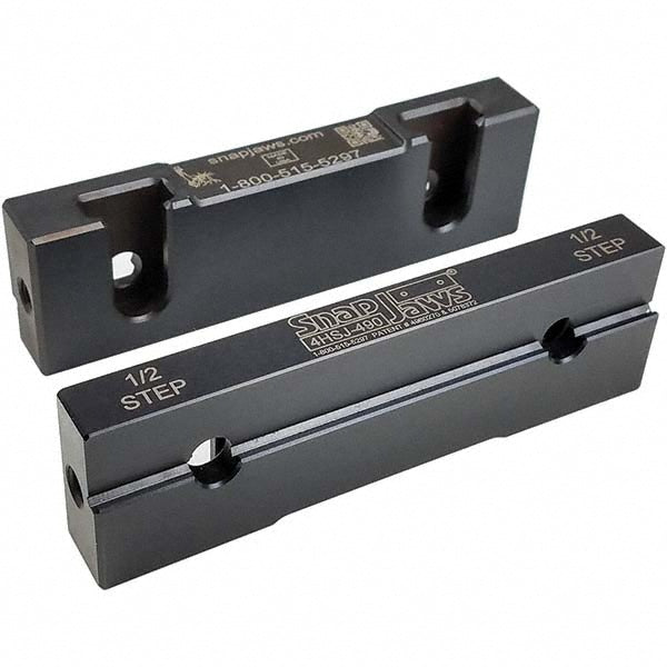 4.0000" Jaw Steel Vise Jaws - Snap Jaws 4HSJ-490