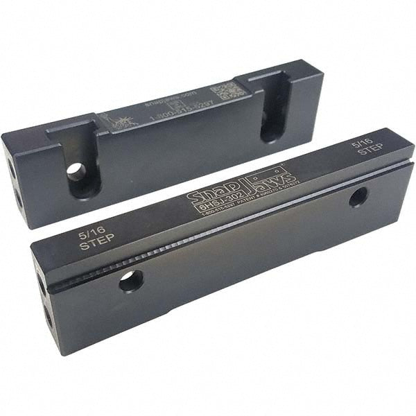 6.0000" Jaw Steel Vise Jaws - Snap Jaws 6HSJ-302