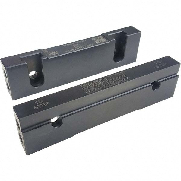 6.0000" Jaw Steel Vise Jaws - Snap Jaws 6HSJ-490