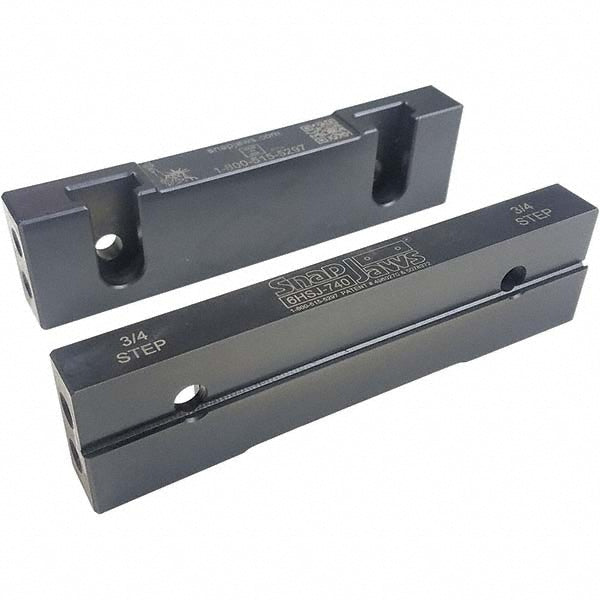 6.0000" Jaw Steel Vise Jaws - Snap Jaws 6HSJ-740