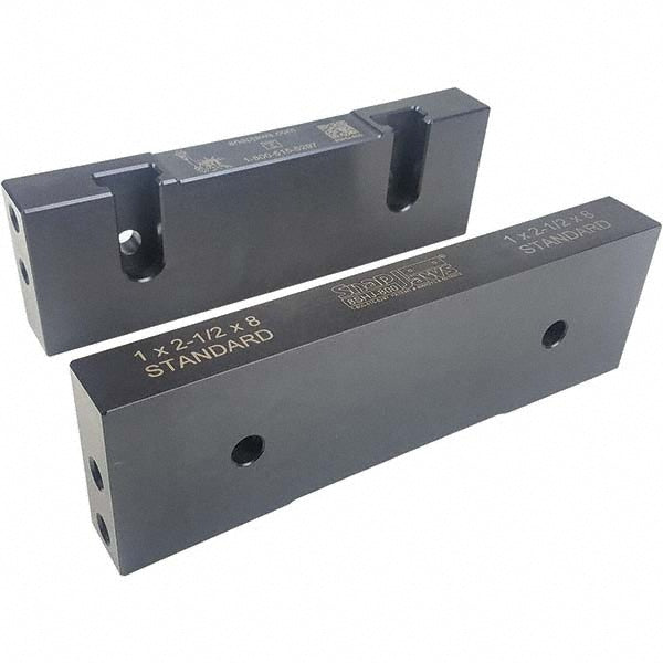 8.0000" Jaw Steel Vise Jaws - Snap Jaws 8HSJ-800