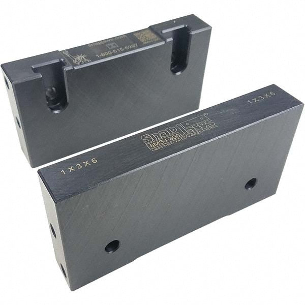 6.0000" Jaw Steel Vise Jaws - Snap Jaws 6MSJ-300