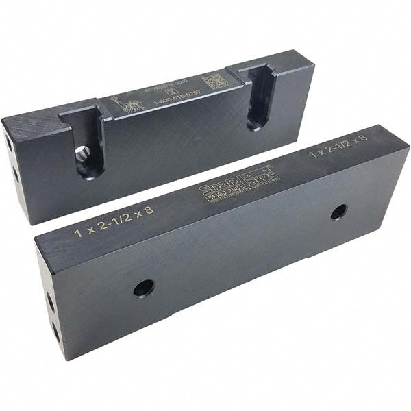 8.0000" Jaw Steel Vise Jaws - Snap Jaws 8MSJ-250