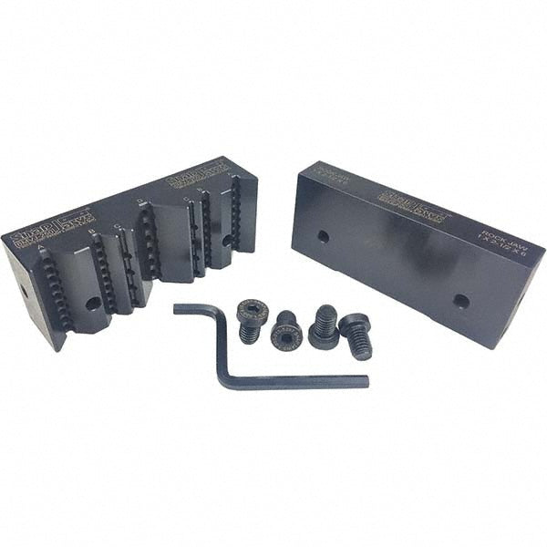 6.0000" Jaw Steel Vise Jaws - Snap Jaws 6MVJ-250