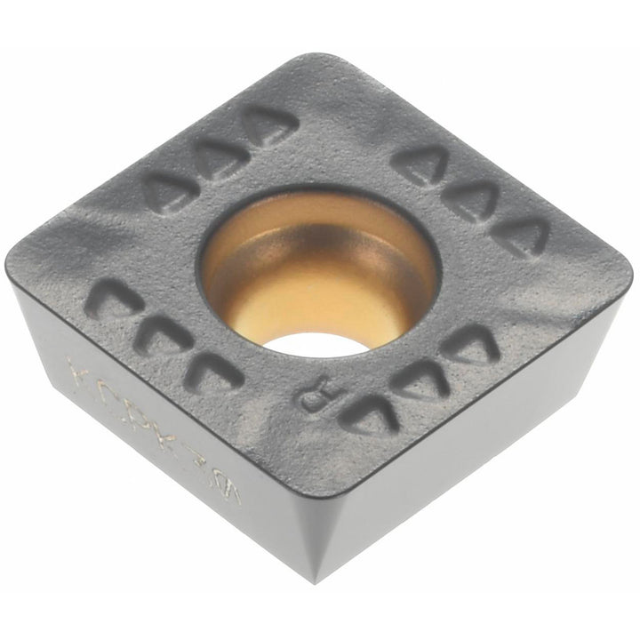 SDET120412PDERGB2 Solid Carbide Insert, Grade KCPK30, TiN - Kennametal 2390299