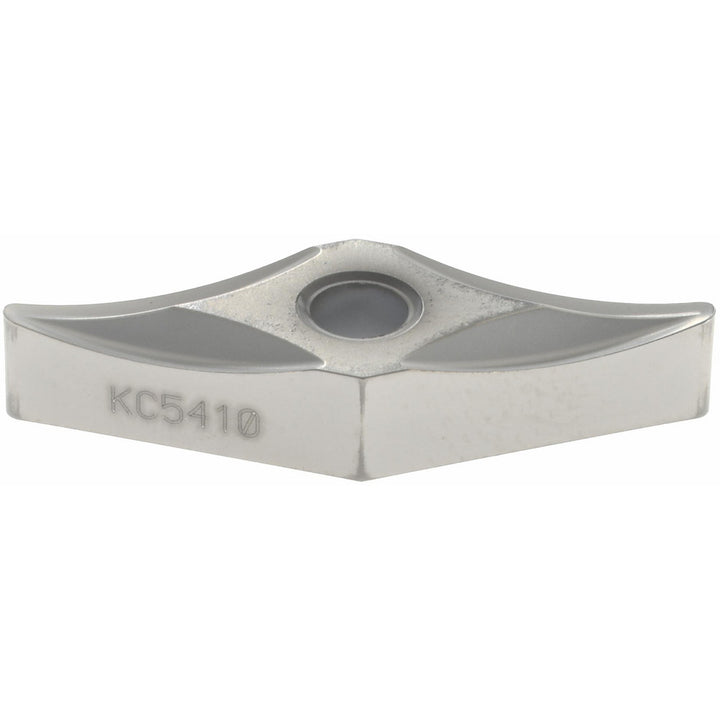 V - Diamond (Rhombic) 35-Deg 3/8" IC Carbide Insert, Grade KC5410, TiB2 - Kennametal 1560834