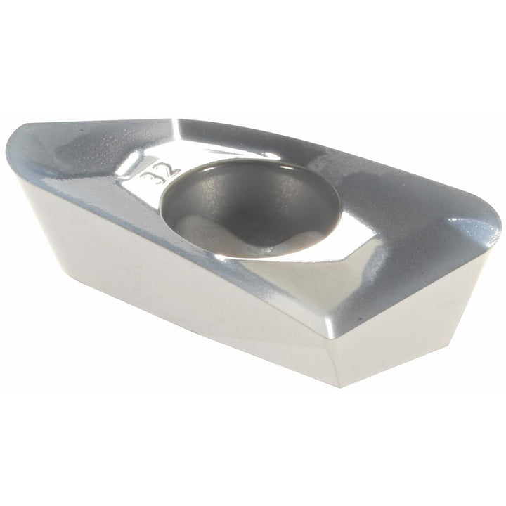 EDCT180532PDFRLDJ Solid Carbide Insert, Grade KC410M, TiB2 - Kennametal 2271091
