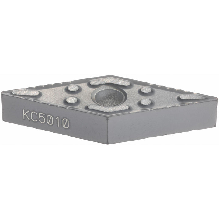 V - Diamond (Rhombic) 35-Deg 3/8" IC Carbide Insert, Grade KC5010, TiAlN - Kennametal 2435320