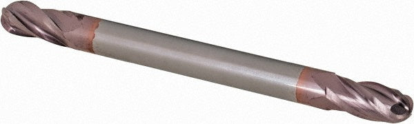 1/8" 4-Flute Solid Carbide Ball End Mill, TiCN - SGS 39614