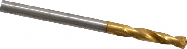 0.1378" Cobalt Stub Drill Bit, Coated, 130° point - Guhring 9006590035000