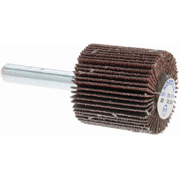 80-Grit Aluminum Oxide Flap Wheel - Norton 63642502581
