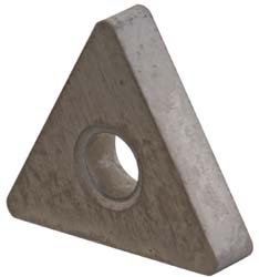 T - Triangle 1/2" IC Carbide Insert, Grade KC5010, TiAlN - Kennametal 2245036