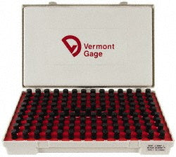 125-Piece Pin Gage - Vermont Gage 901100600