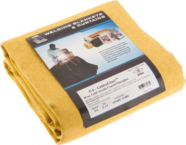 Gold Welding Curtain - Steiner 374-6X8