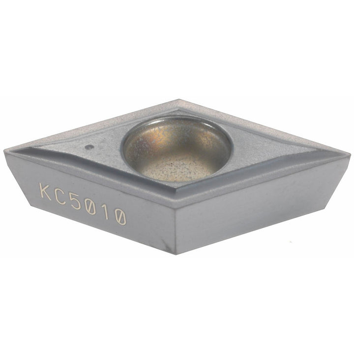 D - Diamond (Rhombic) 55-Deg 3/8" IC Carbide Insert, Grade KC5010, TiAlN - Kennametal 1310705