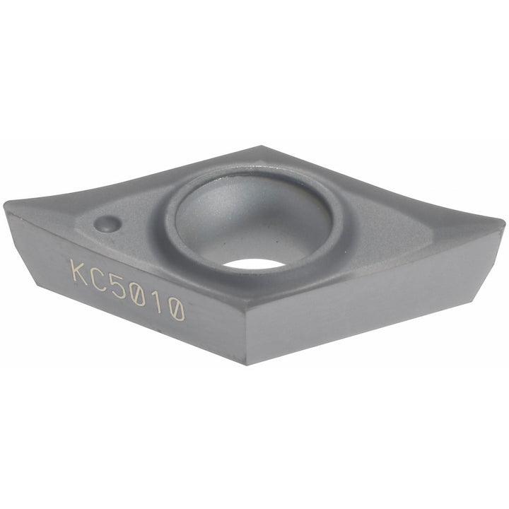 D - Diamond (Rhombic) 55-Deg 3/8" IC Carbide Insert, Grade KC5010, TiAlN - Kennametal 1310719