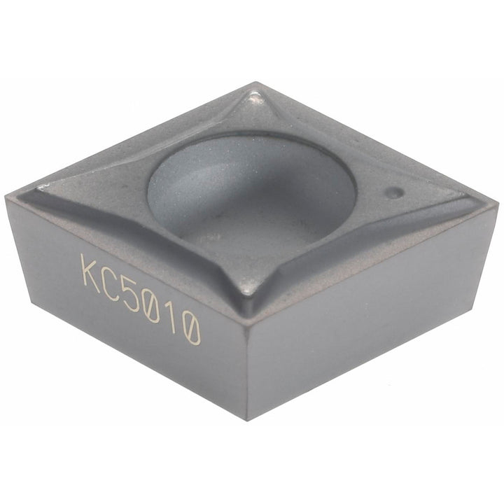 C - Diamond (Rhombic) 80-Deg 3/8" IC Carbide Insert, Grade KC5010, TiAlN - Kennametal 1310735