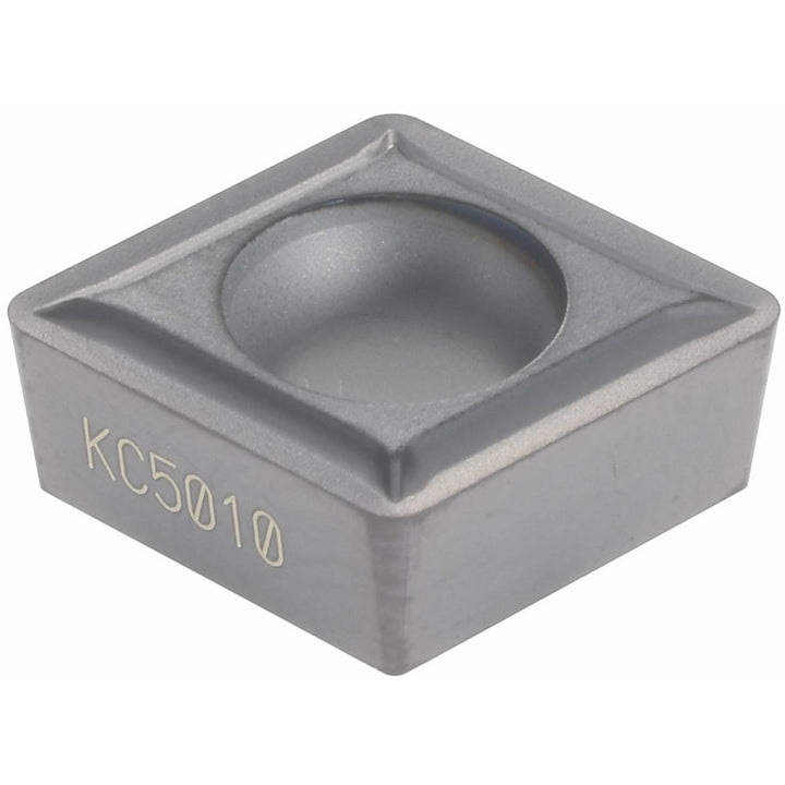 C - Diamond (Rhombic) 80-Deg 3/8" IC Carbide Insert, Grade KC5010, TiAlN - Kennametal 1310740