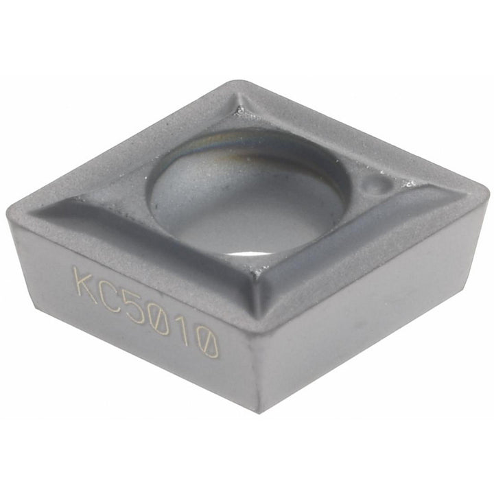 C - Diamond (Rhombic) 80-Deg 1/4" IC Carbide Insert, Grade KC5010, TiAlN - Kennametal 1310842