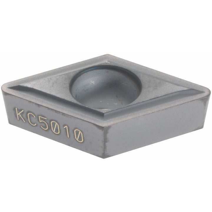D - Diamond (Rhombic) 55-Deg 3/8" IC Carbide Insert, Grade KC5010, TiAlN - Kennametal 1314840