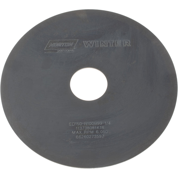6 x 1/16" 150-Grit Diamond Grinding & Cutoff Wheel - Norton 66260273597