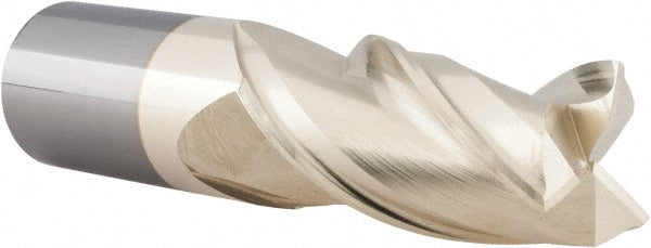 7/16" 3-Flute Solid Carbide Square End Mill, ZrN - Accupro 2500353
