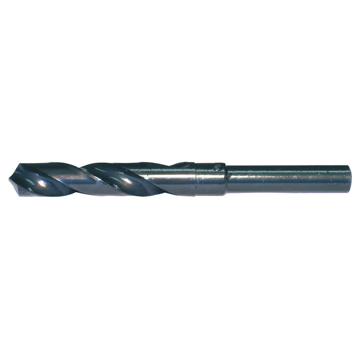49/64" High-Speed Steel Reduced Shank Drill Bit, Coated, 118° point - Cle-Line C20749