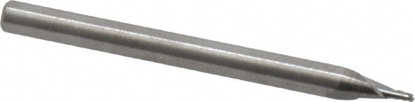 0.0370" 2-Flute Solid Carbide Square End Mill - RobbJack SS-2-037