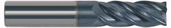 0.6299" 4-Flute Solid Carbide Square End Mill, AlTiN - Accupro 95168750