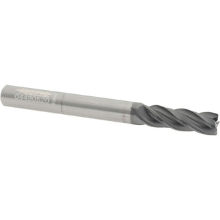 1/4" 4-Flute Solid Carbide Corner Radius & Corner Chamfer End Mill, AlTiN - Accupro 95168304