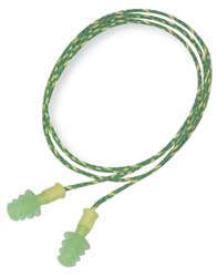 27dB Small Green Ear Plugs - Howard Leight FUS30S-HP