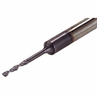 0.0512" Solid Carbide Drill Bit, TiAlN, 140° point - Iscar 5531079