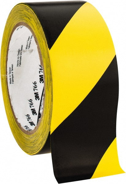 Black; Yellow Safety Tape - 3M 7000028955
