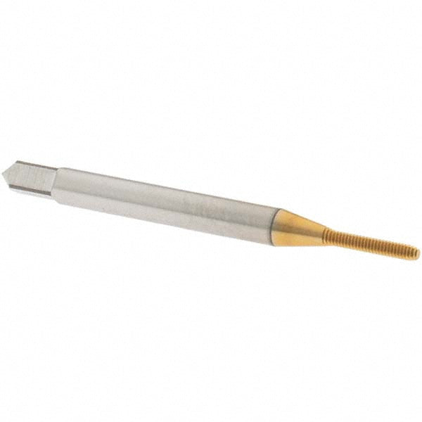 #0-80 UNF High-Speed Steel Tap, TiN - OSG 2864205