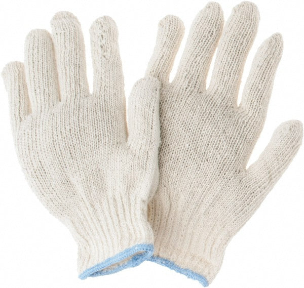 Small White Cotton; Polyester General Purpose Gloves - Ansell 242455