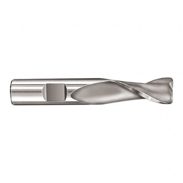 1/4in" 2-Flute Solid Carbide Corner Radius End Mill, TiN - SGS 38222