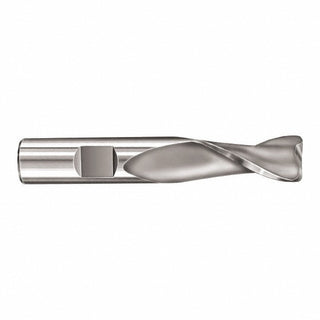 3/8" 2-Flute Solid Carbide Corner Radius End Mill, TiN - SGS 38248
