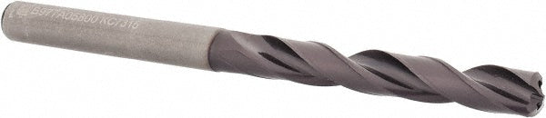 0.2283" Solid Carbide Drill Bit, TiAlN, 140° point - Kennametal 1913574