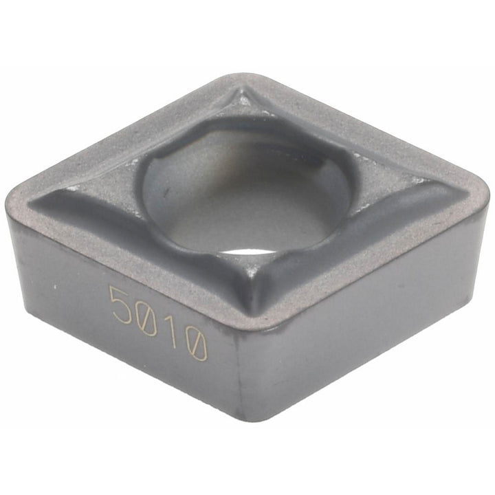C - Diamond (Rhombic) 80-Deg 1/4" IC Carbide Insert, Grade KC5010, TiAlN - Kennametal 1870983