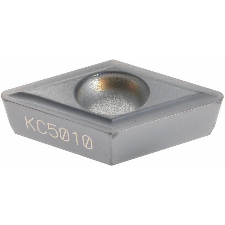 D - Diamond (Rhombic) 55-Deg 3/8" IC Carbide Insert, Grade KC5010, TiAlN - Kennametal 1871000