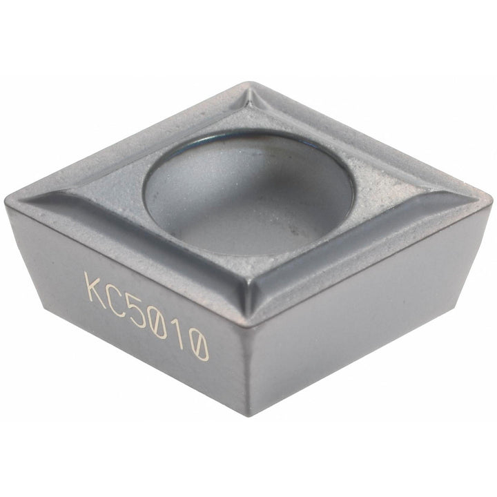 C - Diamond (Rhombic) 80-Deg 3/8" IC Carbide Insert, Grade KC5010, TiAlN - Kennametal 1871016
