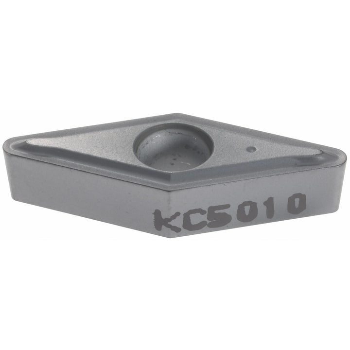 V - Diamond (Rhombic) 35-Deg 1/4" IC Carbide Insert, Grade KC5010, TiAlN - Kennametal 1871035