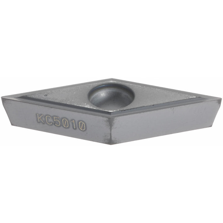 V - Diamond (Rhombic) 35-Deg 3/8" IC Carbide Insert, Grade KC5010, TiAlN - Kennametal 1871036